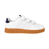 TENIS ADIDAS ADVANTAGE NIÑO JI4194 SIMIPIEL BLANCO 17-21