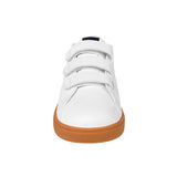 TENIS ADIDAS ADVANTAGE NIÑO JI4194 SIMIPIEL BLANCO 17-21
