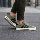 TENIS ADIDAS DAILY 4.0 MUJER IF4505 GAMUZA VERDE