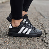 TENIS ADIDAS STREETTALK MUJER JR4700 SIMIPIEL NEGRO
