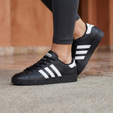 TENIS ADIDAS JUMP HOOK MUJER JR1903 SIMIPIEL NEGRO