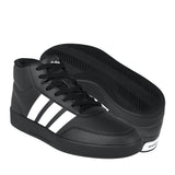 TENIS ADIDAS BREAKNET HOMBRE JR3570 SIMIPIEL NEGRO