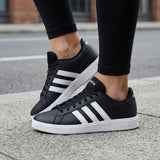 TENIS ADIDAS GRAND COURT MUJER GW9262 SIMIPIEL NEGRO