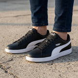 TENIS CABALLERO PUMA UP 37260501 SIMIPIEL NEGRO