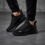 TENIS RUNNING PUMA JOVEN 37200410 TEXTIL NEGRO