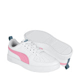 TENIS NIÑA PUMA RICKIE JR 38431128 SIMIPIEL BLANCO