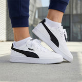 TENIS PUMA COURT LALLY MUJER 40036703 SIMIPIEL BLANCO