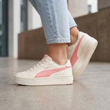 TENIS PUMA COURT LALLY MUJER 40036804 SIMIPIEL BEIGE