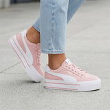 TENIS PUMA COURT CLASSIC VULC MUJER 40232909 TEXTIL ROSA