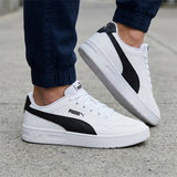 TENIS PUMA COURT LOW MUJER 40230402 SIMIPIEL BLANCO