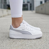 TENIS PUMA COURT LOW MUJER 40036813 SIMIPIEL BLANCO