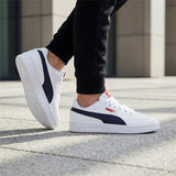 TENIS PUMA COURT LOW JOVEN 40375010 SIMIPIEL BCO 20-25