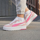 TENIS PUMA KARMEN IDOL JR MUJER 39887605 PIEL BCO