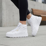 TENIS PUMA KARMEN II IDOL MUJER 38585701 PIEL BLANCO
