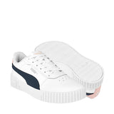 TENIS PUMA CARINA 2.0 MUJER 38584931 SIMIPIEL BLANCO