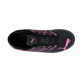 TENIS PUMA ATTACANTO NIÑO 10748106 SIMIPIEL NEGRO 17-21
