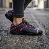 TENIS PUMA ATTACANTO JOVEN 10748106 SIMIPIEL NEGRO 20-24