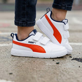 TENIS PUMA COURTFLEX NIÑO 39764214 SIMI BCO 18-21