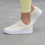 TENIS PUMA COURT CLASSIC MUJER 40099813 TEXTIL BLANCO