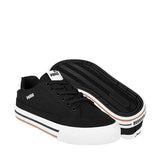 TENIS PUMA COURT CLASSIC JOVEN 39502003 TEXTIL NEGRO 20-25