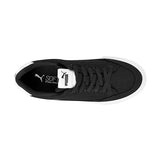 TENIS PUMA COURT CLASSIC JOVEN 39502003 TEXTIL NEGRO 20-25