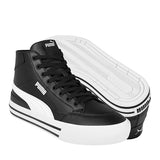 TENIS PUMA COURT CLASSIC HOMBRE 39748201 SIMIPIEL NEGRO