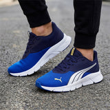 TENIS PUMA FLEXFOCUS LITE JOVEN 40151702 TEXTIL AZUL 20-24