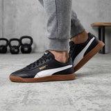 TENIS PUMA CLUB 5V5 HOMBRE 38940605 SIMIPIEL NEGRO