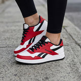 TENIS REEBOK BB 1000 HOMBRE 100213008 SIMIPIEL ROJO