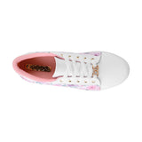 TENIS CASUALES DAMA STYLO 3787 SIMIPIEL BLANCO