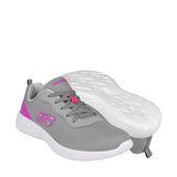 TENIS DAMA SKECHERS 30000LMXGYPK TEXTIL GRIS
