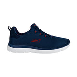 TENIS DAMA SCKECHERS 149149NVRD TEXTIL AZUL