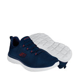 TENIS DAMA SCKECHERS 149149NVRD TEXTIL AZUL