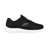 TENIS SKECHERS MUJER 10000MXBKW TEXTIL NEGRO