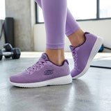 TENIS SKECHERS BOBS MUJER 10008MXLAV TEXTIL MORADO
