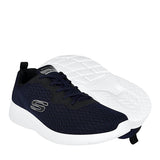 TENIS CABALLERO SCKECHERS 894046BKBL TEXTIL AZUL