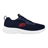 TENIS SKECHERS LITE-WEIGHT HOMBRE 894046NVRD TEXTIL AZUL