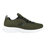 TENIS SKECHERS HOMBRE 894046OLV TEXTIL VERDE