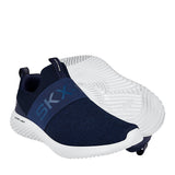 TENIS SKECHERS HOMBRE 232281NVY TEXTIL AZUL