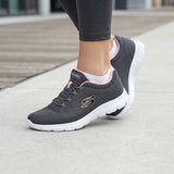 TENIS SKECHERS MUJER 10000MXGYPK TEXTIL GRIS
