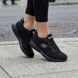 TENIS SKECHERS MUJER 10008MXBBK TEXTIL NEGRO