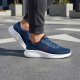 TENIS SKECHERS HOMBRE 232830BLRD TEXTIL AZUL