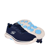 TENIS SKECHERS GO WALK MUJER 125207XNVLB TEXTIL AZUL