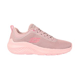 TENIS SKECHERS BOBS RUNNING MUJER 2110004MVE TEX ROSA