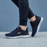 TENIS SKECHERS TRACK RIPKENT HOMBRE 232399NVBK TEX NGO