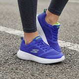 TENIS SKECHERS NIÑO 405097LBLLM TEXTIL AZUL 17-21