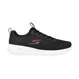 TENIS SKECHERS MUJER 2110007BKPK TEXTIL NEGRO