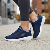 TENIS SKECHERS BOBS HOMBRE 20007MXNVY TEXTIL AZUL