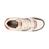 TENIS SKECHERS NIÑO 406157LWRD PIEL BLANCO 18-22