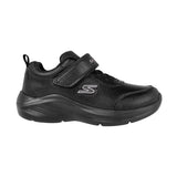 TENIS SKECHERS NIÑO 24003LMXBBK SIMIPIEL NEGRO 18-22